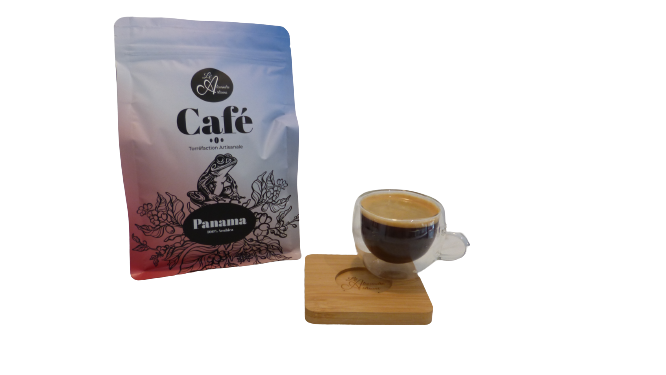 Café grains du Panama