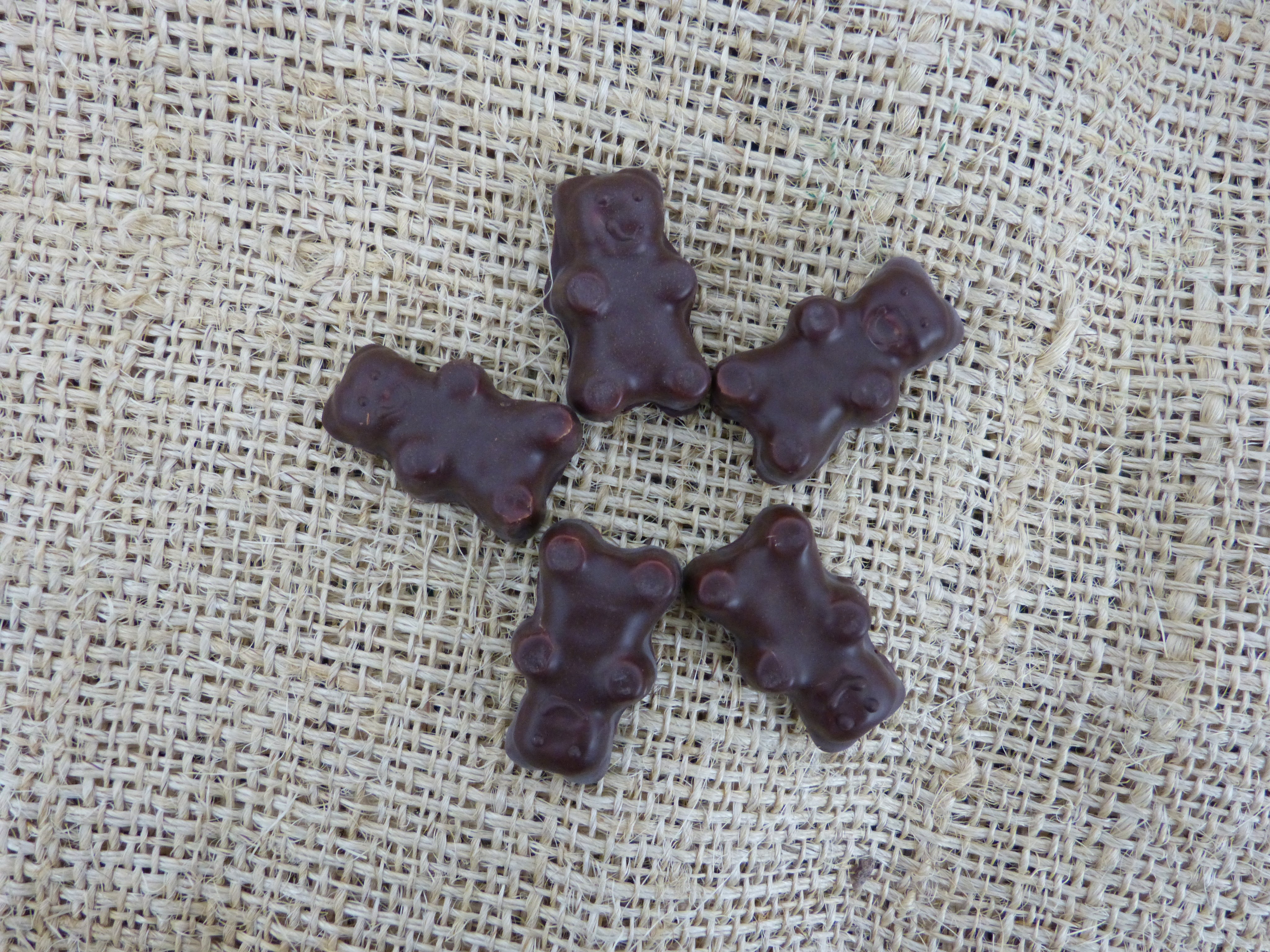 Ourson guimauve & croquant chocolat noir