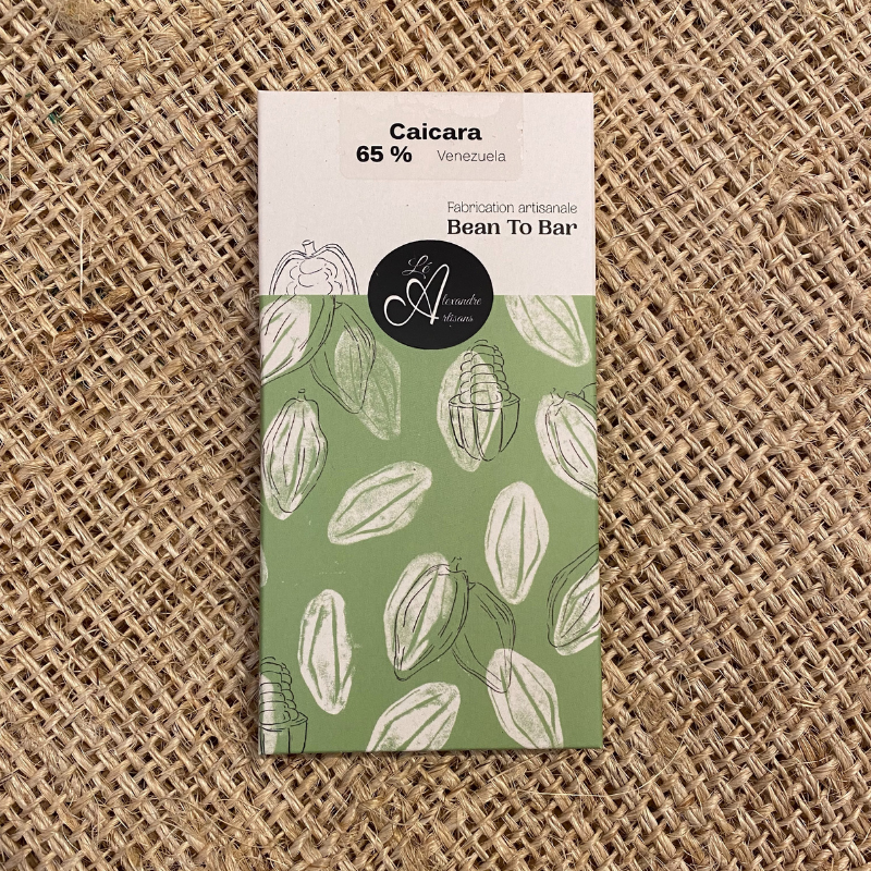 Caïcara - chocolat noir 65 %