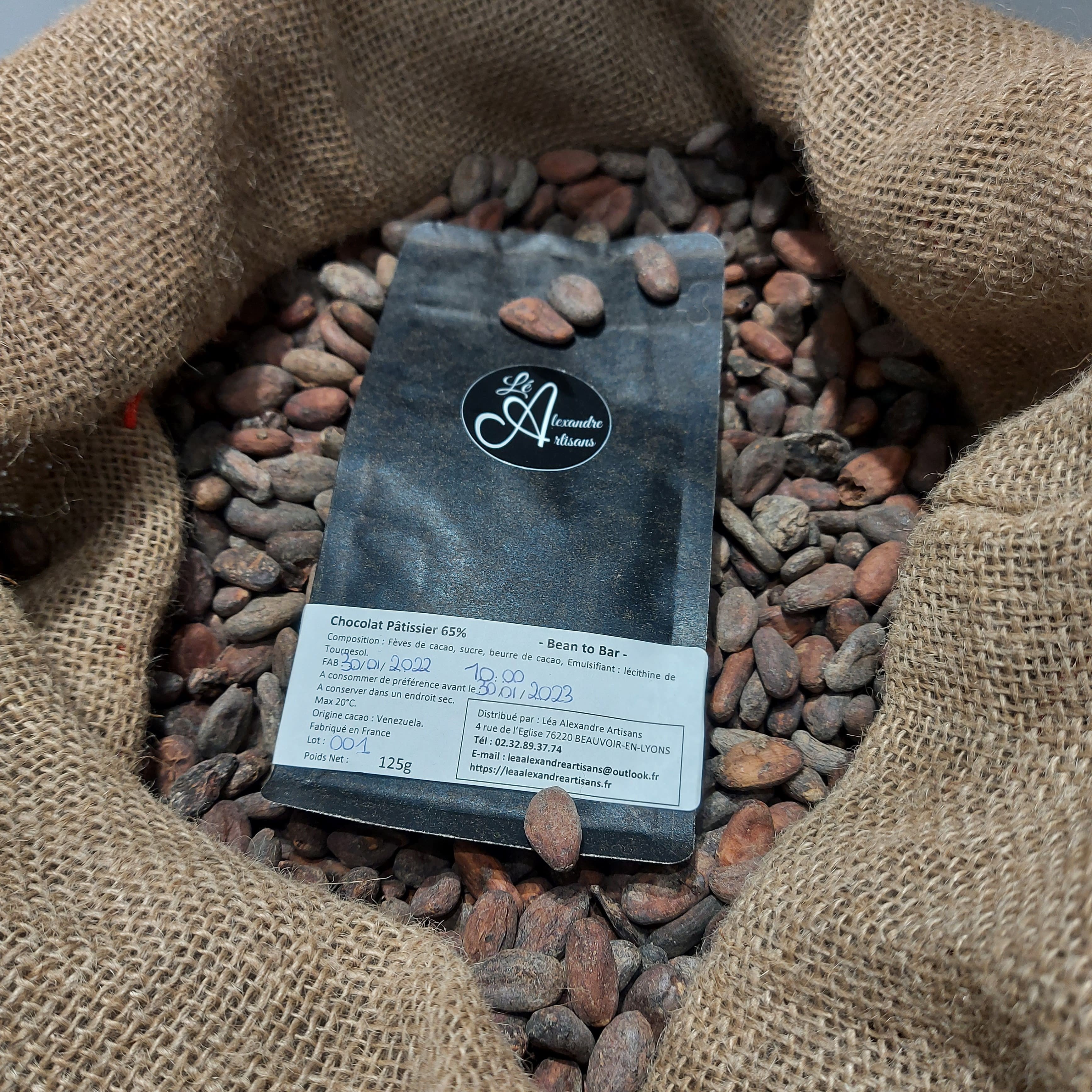 Chocolat noir pâtissier - 125g