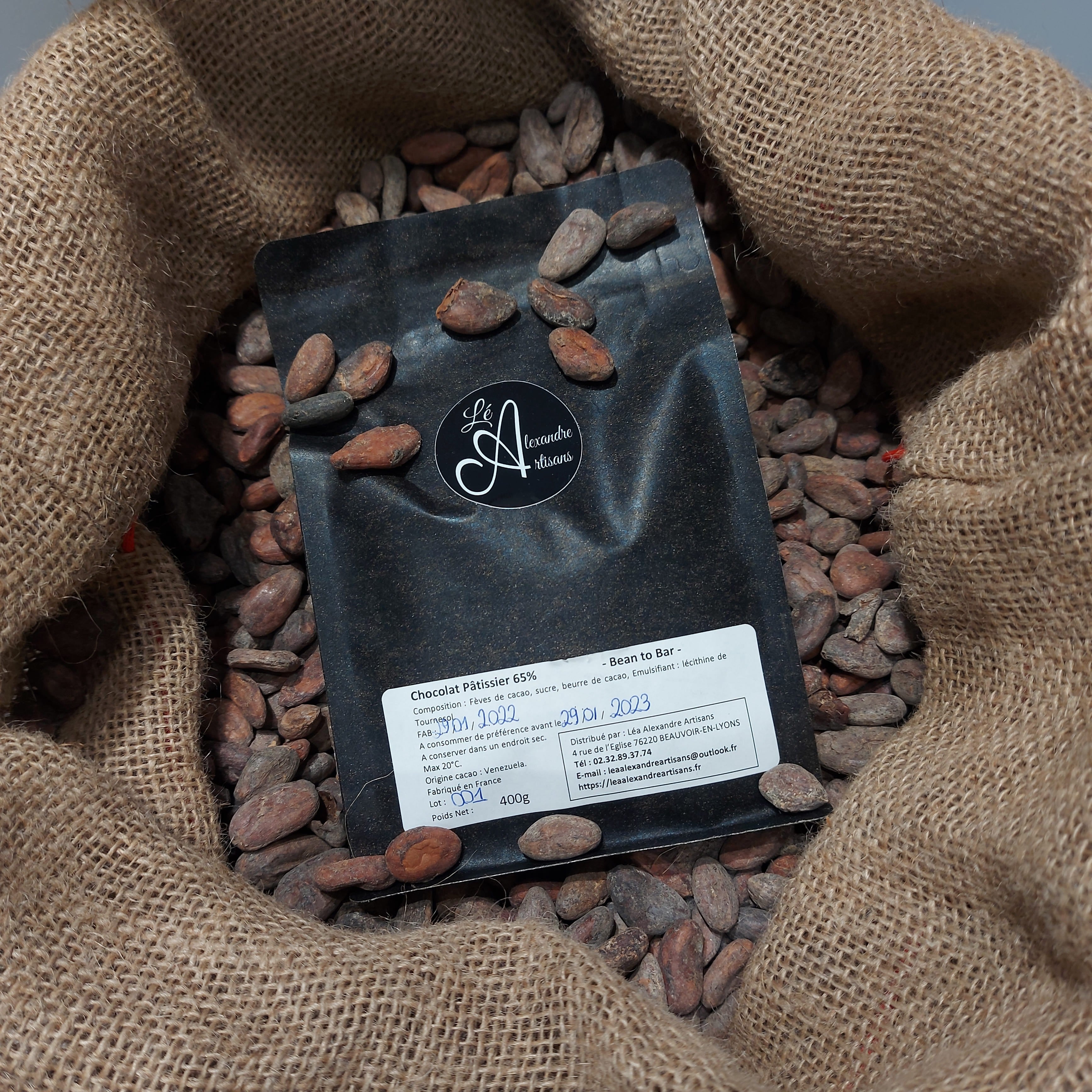 Chocolat noir pâtissier - 400g