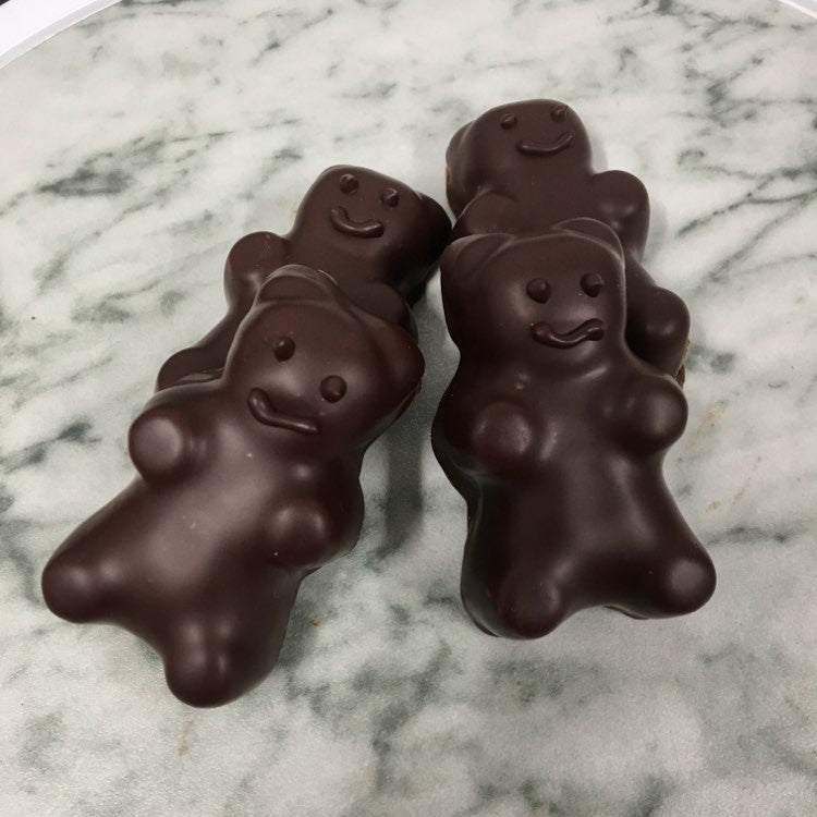 Ourson guimauve & croquant chocolat noir