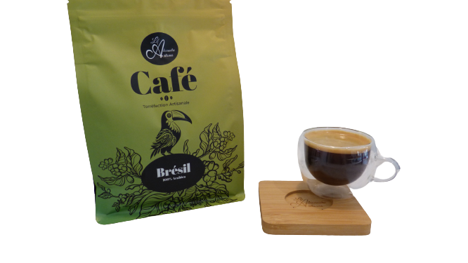 Café grains du Brésil