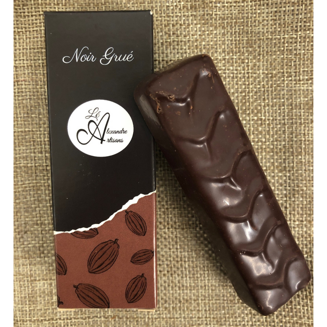 Barre chocolatée Noir - Grué