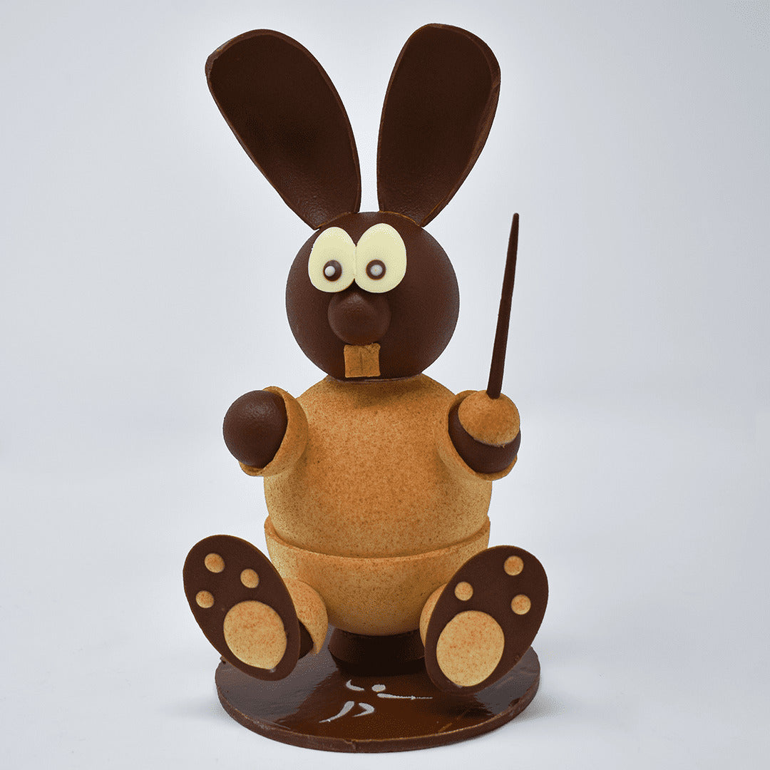 Lapin en chocolat "Jeux Olympiques"