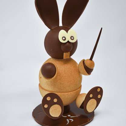 Lapin en chocolat "Jeux Olympiques"