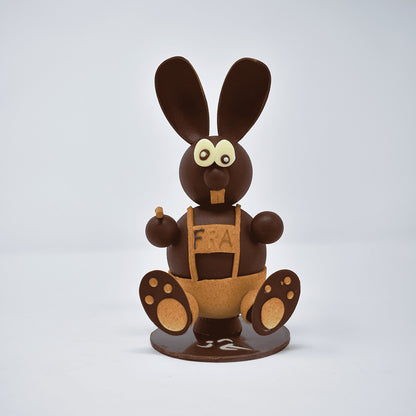 Lapin en chocolat "Jeux Olympiques"